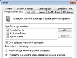 Server properties