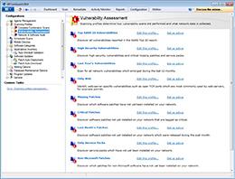 Vulnerability assessment profiles