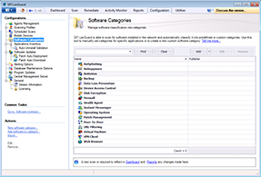 Network and software audit profiles
