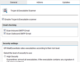 Trojan and executable scanner